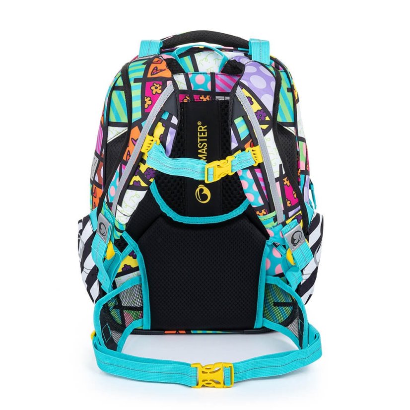 BAGMASTER Malý školní SET VEGA 22 A medvídek BRITTO