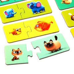 Puzzlika 13531 Moja rodina náučné puzzle 20 dielikov