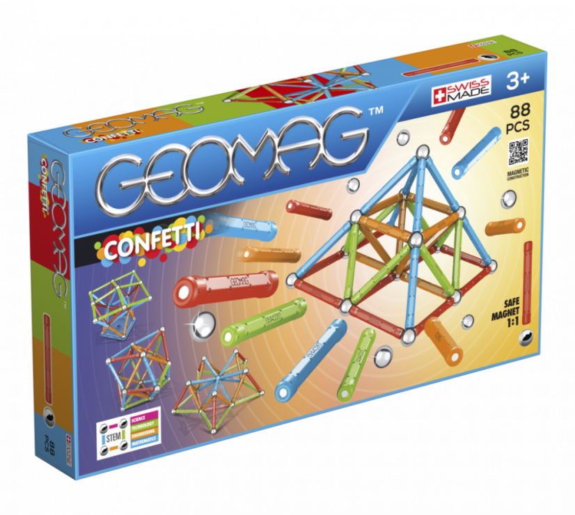 Geomag Confetti 88 pcs