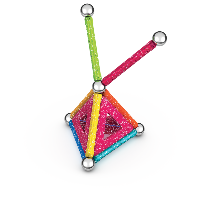 Geomag Glitter Recycled 22 pcs