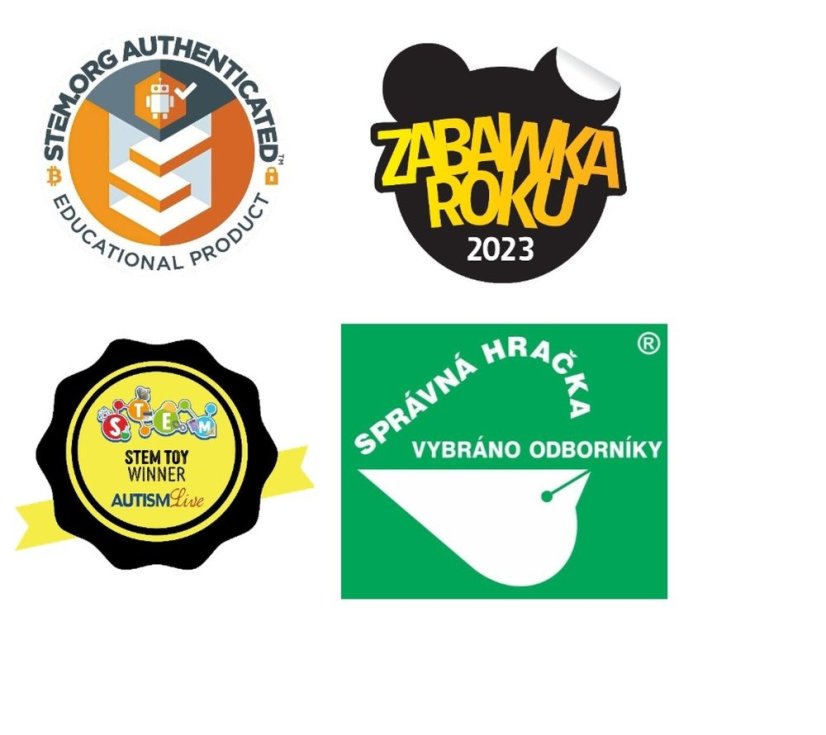 CLIXO Window - magnetická stavebnica 24 kusov