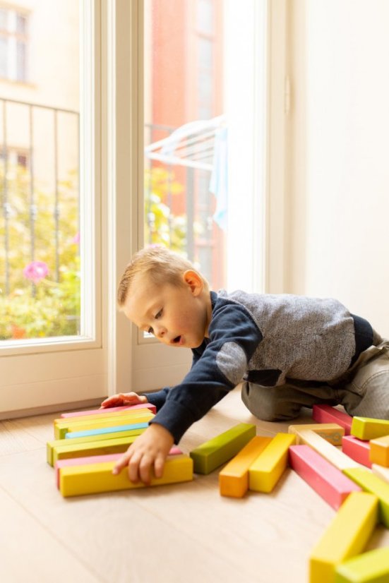 TEGU Magnetická stavebnice Tints - 24 dílů