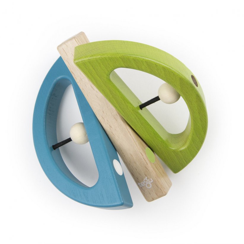TEGU Magnetická hračka - Swivel Bug - Green & Teal