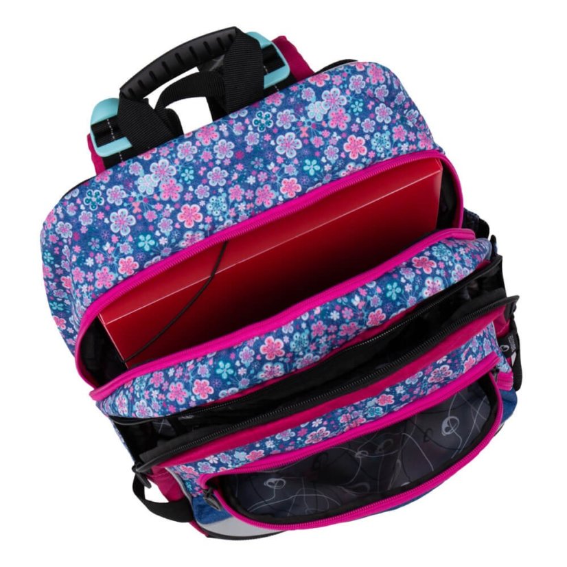 BAGMASTER ALFA 20 A BLUE/PINK/WHITE