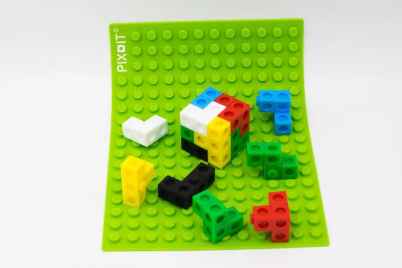 PIX-IT 3D kostky Green