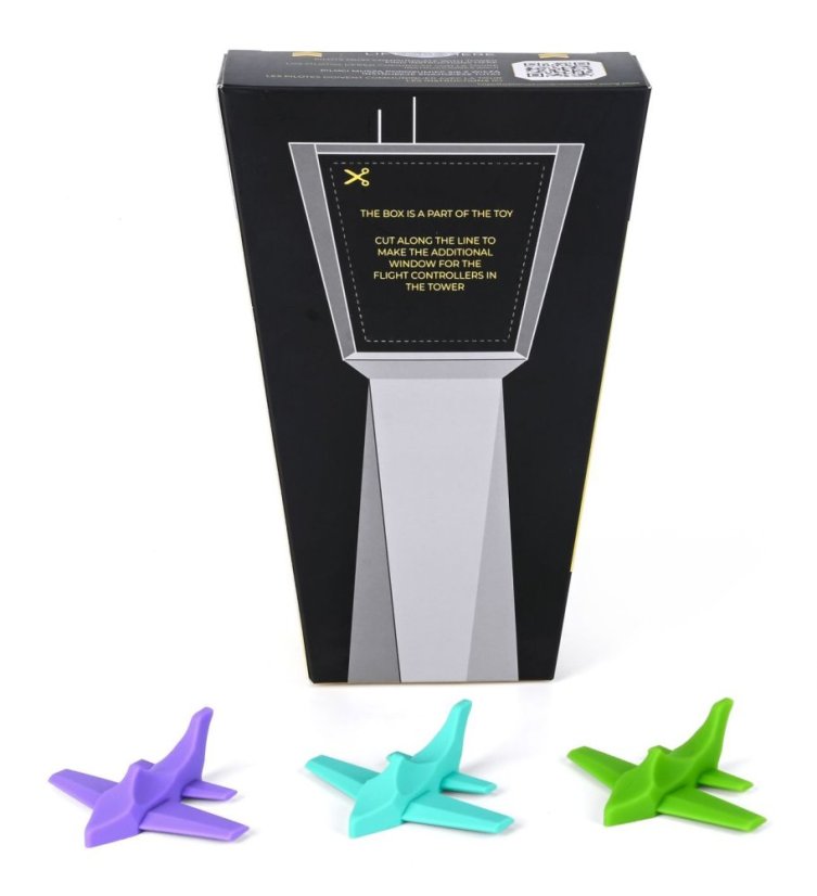 TODDLEROAD 2126 RIADIACA VEŽA - 3 ergonomické lietadlá s funkčnou krabicou