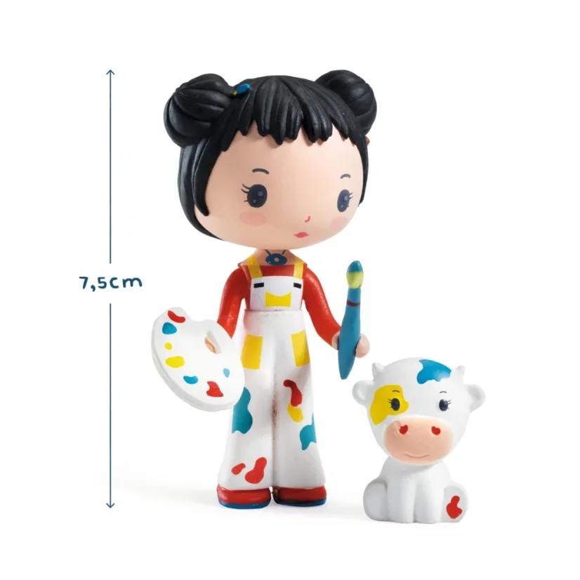 DJECO Tinyly figurka Barbouille a Gribs