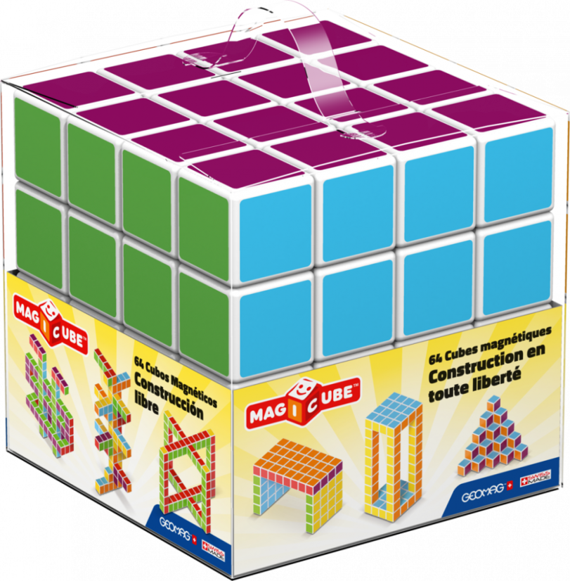 Geomag Magicube - Free building 64 pcs