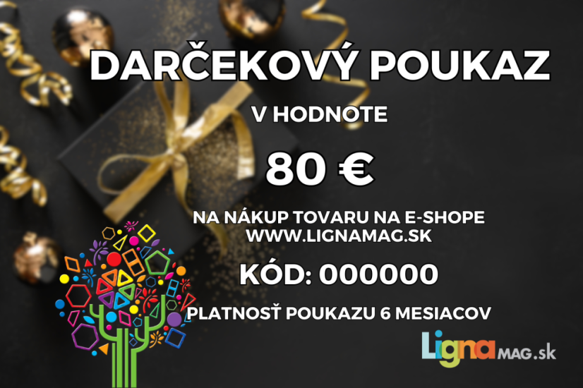 Elektronický darčekový poukaz - Hodnota poukazu: 20