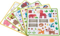 Haba Magnetická hračka Farma v kovové krabici