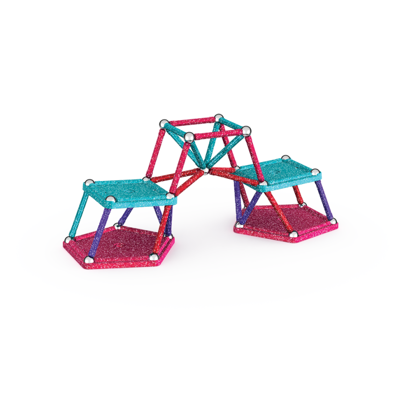 Geomag Glitter Recycled 60 pcs