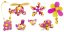 CLIXO Crew Pink & Yellow - magnetická stavebnica 30 kusov