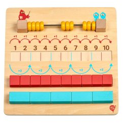 Lucy & Leo - Moje první matematická hra - dřevěná herní sada