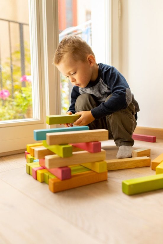TEGU Magnetická stavebnice Tints - 24 dílů
