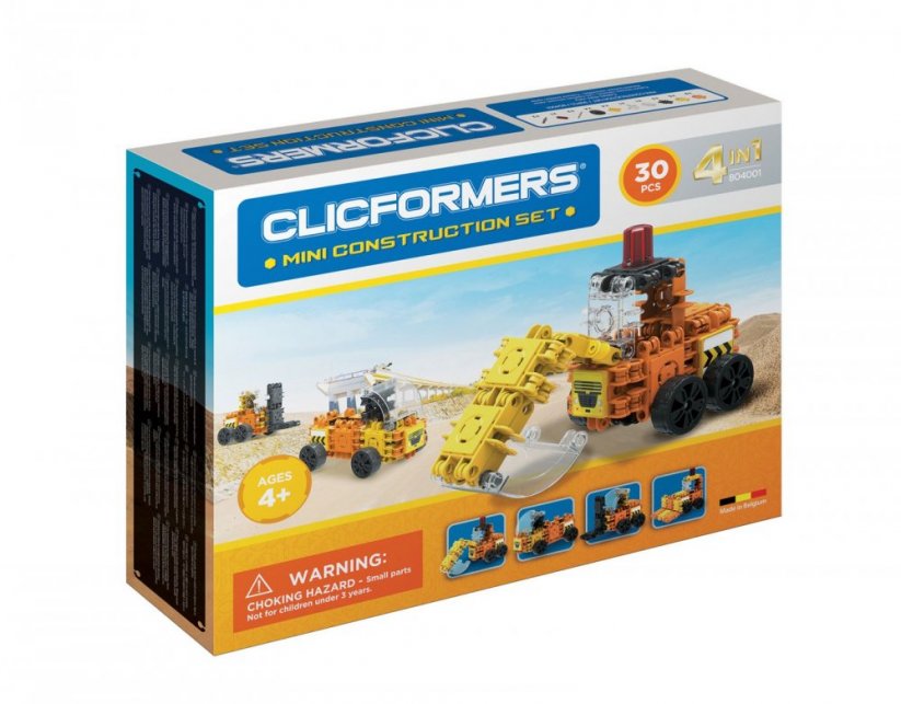 Clicformers - Mini stavebné autá