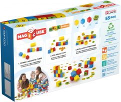 Geomag Magicube Math Building Recycled Clips 55 pc