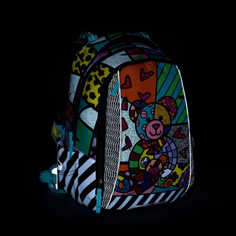 BAGMASTER Malý školní SET VEGA 22 A medvídek BRITTO