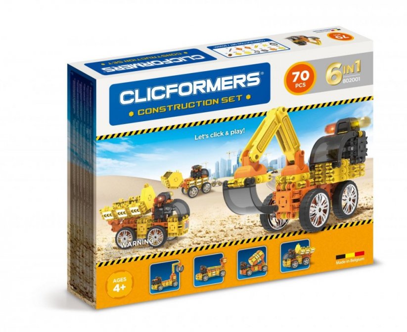 Clicformers Stavebné autá