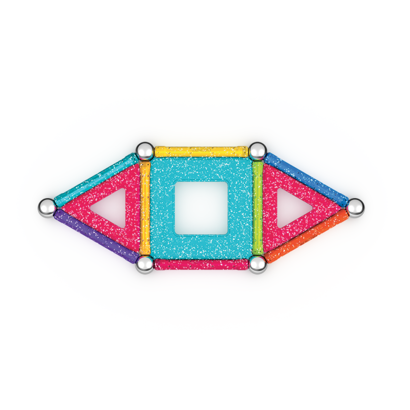 Geomag Glitter Recycled 22 pcs