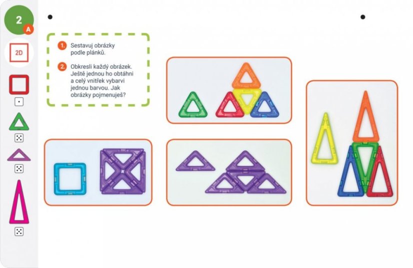 Karty Magformers Geometria 1 SK