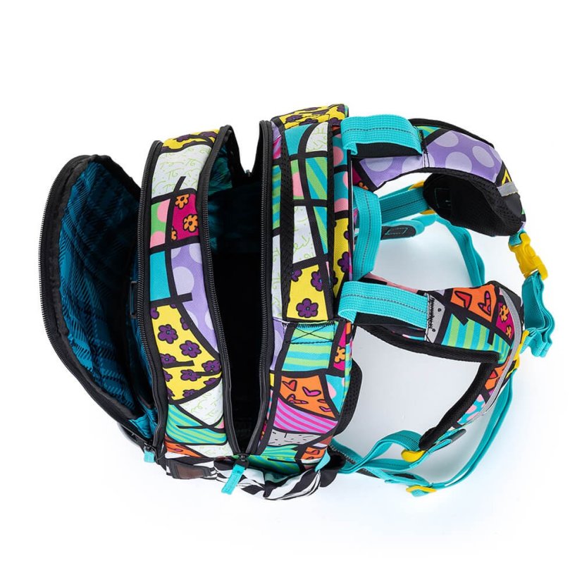BAGMASTER Malý školní SET VEGA 22 A medvídek BRITTO