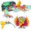 CLIXO Tropical Birds - magnetická stavebnica 22 kusov