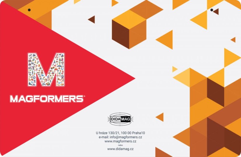 Karty Magformers Geometrie 2