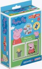 Geomag Magicube Peppa Pig Discover & Match