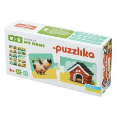 Puzzlika 13074 Můj domov - naučné puzzle 20 dílků