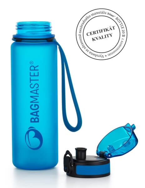 BAGMASTER Velký školní SET VEGA 22 B zelenomodrý