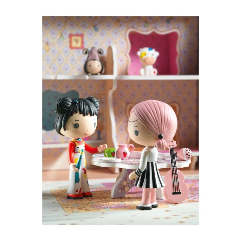 DJECO Tinyly figurka Barbouille a Gribs