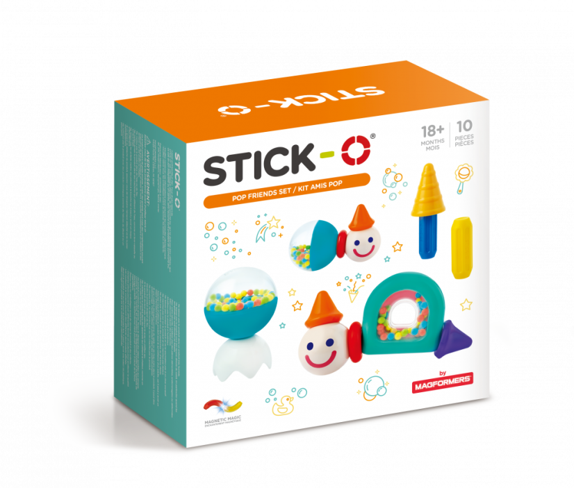 Stick-O Veselá chrastítka (Pop Friends)