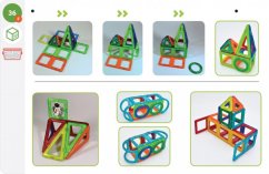 Karty Magformers  Geometrie 1 SK