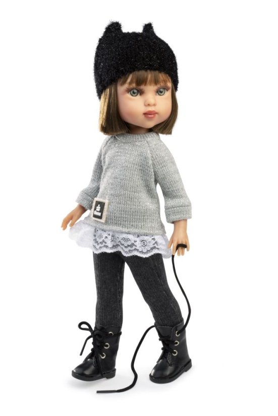 Guca 858 PENELOPE - realistická bábika s celovinylovým telom - 34 cm