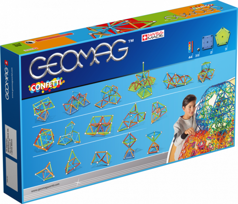 Geomag Confetti 88 pcs