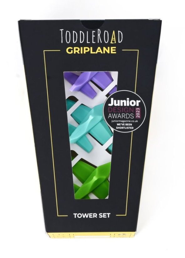 TODDLEROAD 2126 RIADIACA VEŽA - 3 ergonomické lietadlá s funkčnou krabicou