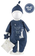 Llorens M741-12 oblečenie pre bábiku bábätko NEW BORN veľkosti 40-42 cm s doplnkami