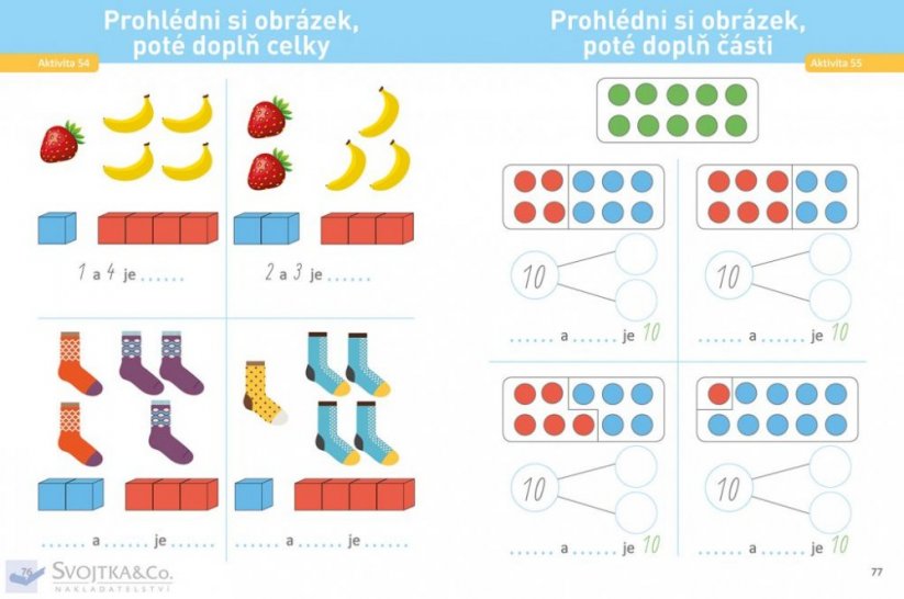 Svojtka - Zvládáme matematiku s Montessori 5-6let