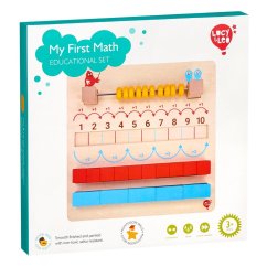 Lucy & Leo - Moje první matematická hra - dřevěná herní sada