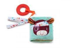 Lilliputiens - Farma - textilní knížka s hryzadlom