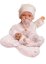 Antonio Juan 1235 PETIT realistická bábika bábätko so špeciálnou pohybovou funkciou a mäkkým látkovým telom - 27 cm