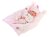 Llorens 63556 NEW BORN DIEVČATKO - realistická bábika bábätko s celovinylovým telom - 35 cm