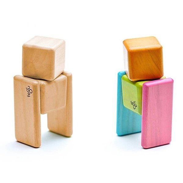 TEGU Magnetická stavebnice do kapsy - Tints - 8 ks