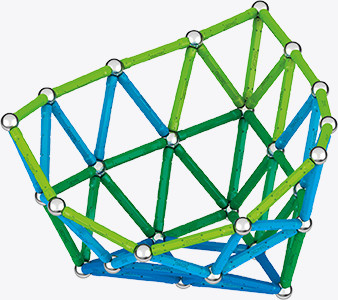 Geomag Classic Panels Masterbox Cold 388 pcs