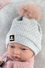 Guca 957 NEUS - realistická bábika bábätko so zvukmi a mäkkým látkovým telom - 38 cm