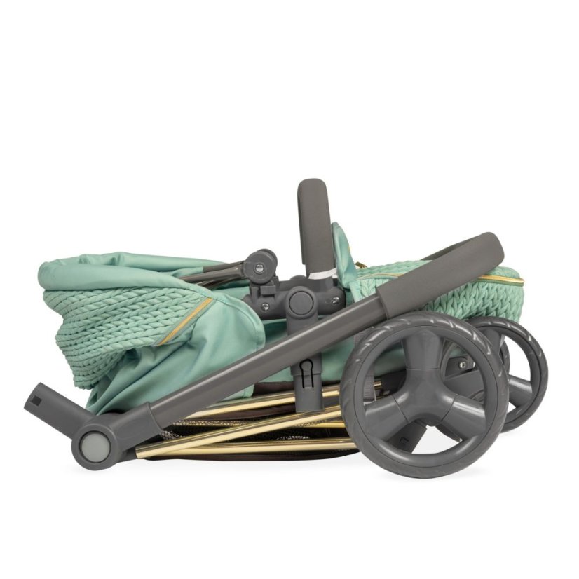 DeCuevas 81773 Skladací kočík pre bábiky 3 v 1 s taškou Capriccio 2025-73 cm