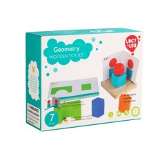 Lucy & Leo - Jednoduchá geometrie – dřevěná hra