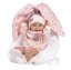 Llorens 73902 NEW BORN DIEVČATKO - realistická bábika bábätko s celovinylovým telom - 40 cm