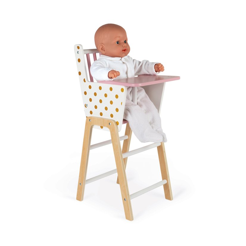 Janod dřevěná stolička pro panenku Candy Chic