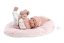 Llorens 63504 NEW BORN HOLČIČKA - realistická panenka miminko s celovinylovým tělem - 35 cm